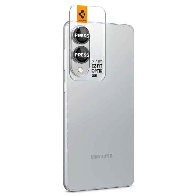 Osłona Aparatu do Galaxy S25 Edge Spigen Optik Pro Glass 2-Pack Czarna