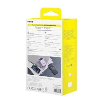 Powerbank Baseus QPow 2 20000 mAh 30 W 2xUSB-C Lila