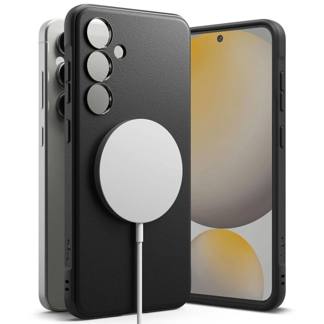 Etui Ringke Onyx Magnetic MagSafe Galaxy S24 FE Schwarz