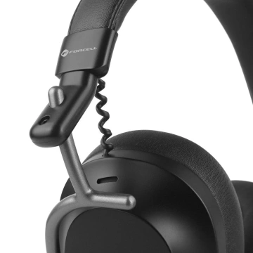 Forcell F-Audio ANC Pro Sound Craft Kabellose On-Ear-Kopfhörer Schwarz