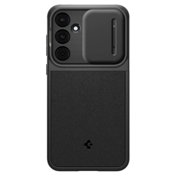 Etui Spigen Optik Armor für Samsung Galaxy A55 5G Schwarz