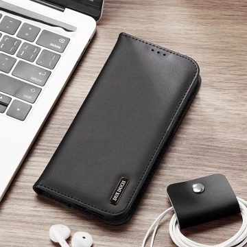 Dux Ducis Hivo Samsung Galaxy S25 Edge Hülle mit RFID-Schutz Flip