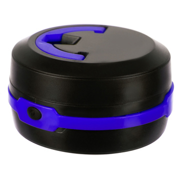 2-in-1 faltbare Touristenlampe mit Taschenlampenfunktion, 3 Modi mit Aufhänger, Camping für ein Zelt Blau