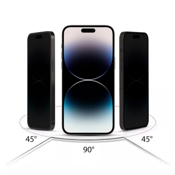 Hofi Anti Spy Glass Pro Sichtschutzglas für Samsung Galaxy S24 Privatsphäre