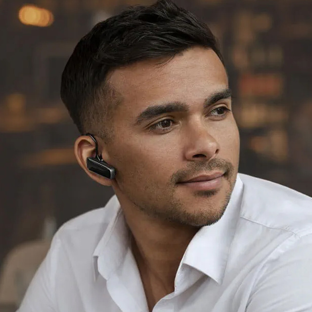 Słuchawka bezprzewodowa Bluetooth mikrofon do rozmów Jabra Talk 25 SE 9h MultiUse Czarna