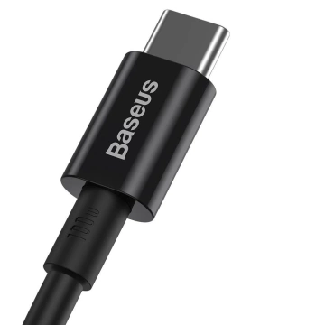 Baseus Superior Kabel USB Typ C - USB Typ C Kabel Schnellladung Quick Charge / Power Delivery / FCP 100W 5A 20V 2m schwarz (CATYS-C01)