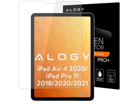 Gehärtetes Glas x2 Alogy 9H für den Bildschirm für iPad Air 4 2020 / iPad Pro 11 2018/2020/2021