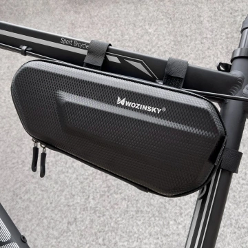 Wozinsky Fahrradrahmentasche 1,5 l schwarz (WBB10BK)