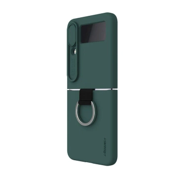 Schutzhülle für Samsung Galaxy Z Flip 4 5G Nillkin CamShield Silky green