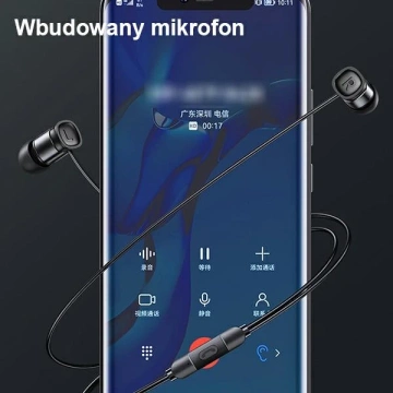 USAMS Stereokopfhörer EP-46 USB-C schwarz/schwarz 1,2 m HSEP4603