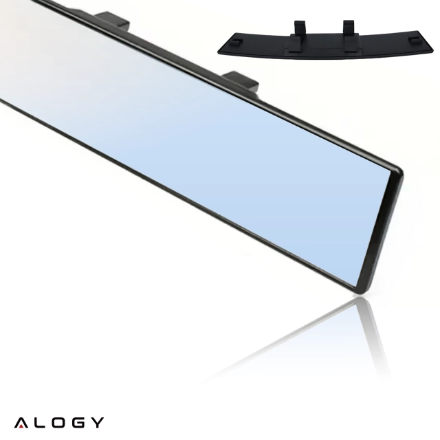 Lusterko samochodowe Panoramiczne Alogy WideView™ 300mm Nakładka na Lusterko wsteczne Panorama 30cm