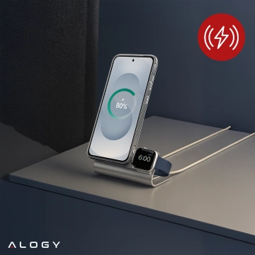 Hülle für Apple iPhone 16 Pro Max Alogy Anti-Shock Hybrid Case für MagSafe Transparent