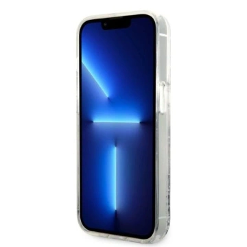 Etui Karl Lagerfeld KLHCP14XLNCHCS do iPhone 14 Pro Max 6,7" hardcase Glitter Choupette Head srebrny/silver