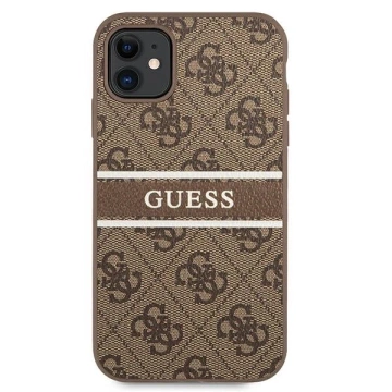 Etui Guess GUHCN614GDBR für iPhone 11 6,1" / Xr Hardcase 4G Stripe