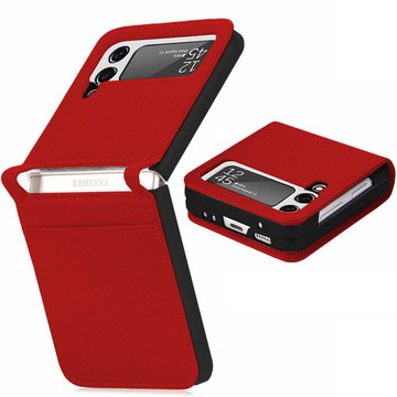 Handyhülle Alogy Clear Case für Samsung Galaxy Z Flip 3 5G Rot