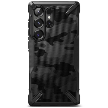 Etui für Samsung Galaxy S25 Ultra Ringke Fusion X Camo Schwarz