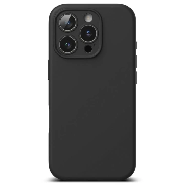 Etui magnetyczne silikonowe Ringke MagSafe do iPhone 16 Pro Czarny