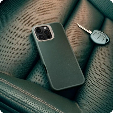 Etui Spigen Cyrill Kajuk Mag MagSafe für iPhone 16 Pro Max Forest Green