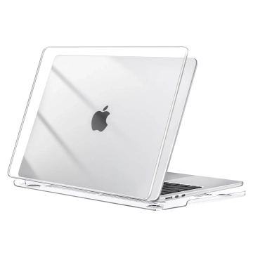 Etui Alogy Hard Case für Apple Macbook Air 13 2022 M2 A2681 13,6" Przezroczyste