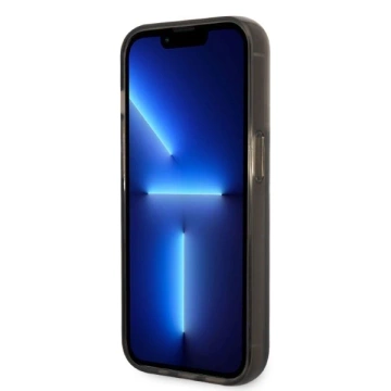 Etui Karl Lagerfeld KLHCP14XLNKHCK do iPhone 14 Pro Max 6,7" hardcase Glitter Karl Head czarny/black