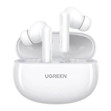 UGREEN HITUNE T6 SŁUCHAWKI ANC BT 5.3 IPX5 USB-C BIAŁE + KABEL