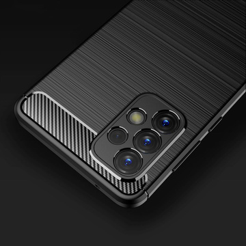 TPUCarbon-Hülle für Samsung Galaxy A33 5G Schwarz