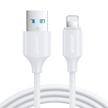 Joyroom Lade-/Datenkabel USB - Lightning 2.4A 2m weiß (S-UL012A9)