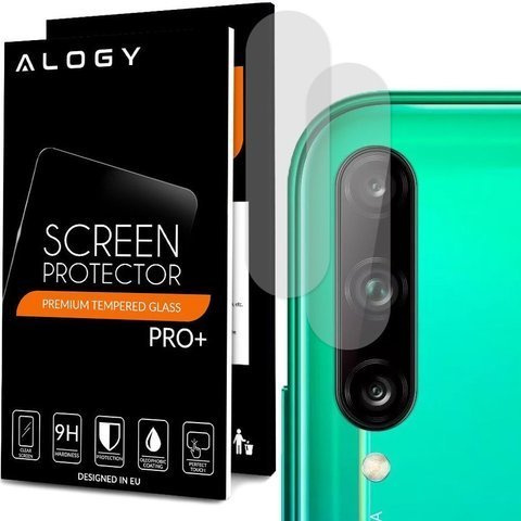 Gehärtetes Glas x2 Alogie auf der hinteren Linse für Huawei P40 Lite E