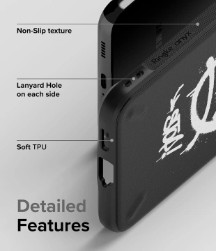 Ringke Onyx Design Durable TPU Cover für Samsung Galaxy S22 (S22 Plus) schwarz (X)