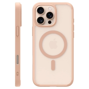 iPhone 16 Pro Max Spigen Ultra Hybrid „T“ Mag MagSafe Hülle Rosa