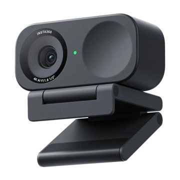 Insta360 Link 2C 4K-Webcam mit HDR, AI-Rauschunterdrückung und automatischem Zuschneiden.