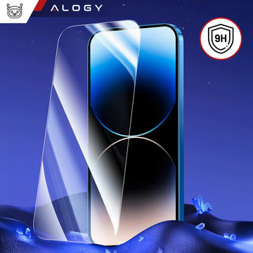 Hybridglas für Xiaomi Redmi Note 13 Pro / Note 13 5G / Note 13 Pro 5G Displayschutzfolie Alogy Flexi Glass 9H hüllenfreundlicher flacher Displayschutz
