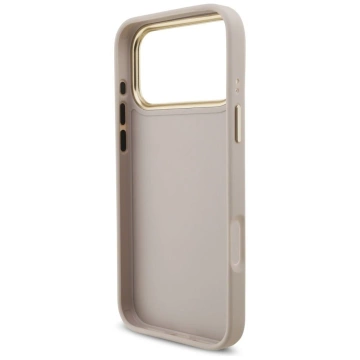 Etui Guess 4G Big Classic Logo Big Strap Metal Buttons do iPhone 17 Pro Max Różowy