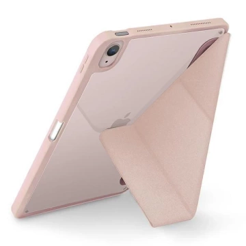 UNIQ Hülle für Moven iPad Air 10.9 (2022/2020) Antimikrobielles Rosa / Blush Pink