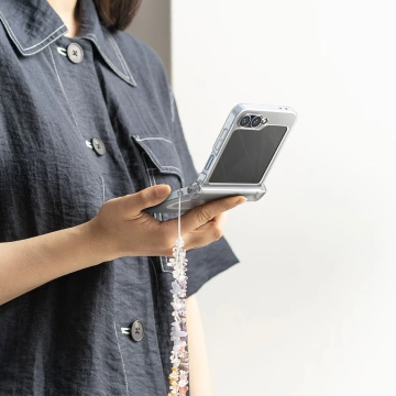 Ringke Slim Hinge Magnetic MagSafe Hülle für Galaxy Z Flip 6 Matt Clear