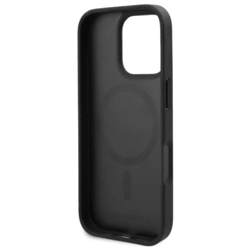 Karl Lagerfeld Hülle für iPhone 16 Pro Max 6,9" Schwarz Magsafe Karl Head