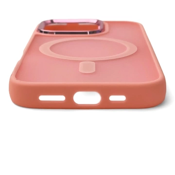 Etui Wozinsky MagSafe do Samsung Galaxy S25 Magnetic Case Różowe