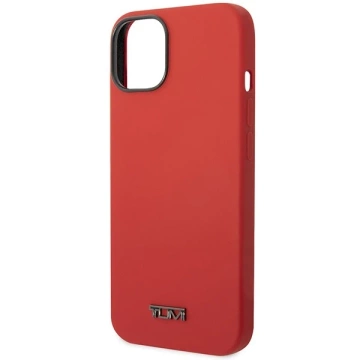 Tumi Liquid Silicone Hardcase für iPhone 14 rot/rot