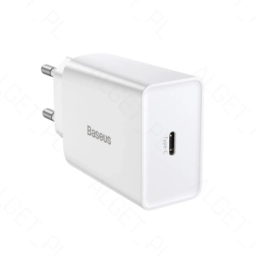 BASEUS Mini Ładowarka sieciowa USB-C PD 20W Czarny