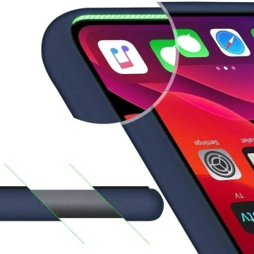 Mercury Peach Garden Handyhülle für Apple iPhone 11 Pro Max blau/navy