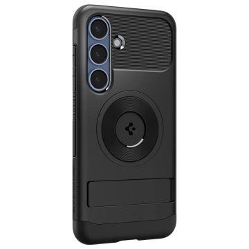 Etui für Samsung Galaxy S25 Plus Schwarz Spigen Slim Armor Mag MagSafe