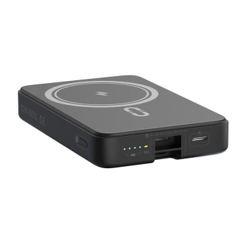 Powerbank Romoss WMS10 10000 mAh 30 W, Schwarz – Magnetisches Laden und Schnellladen