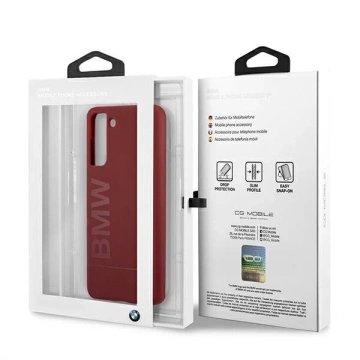 Etui BMW BMHCS21MSLBLRE Samsung Galaxy S21+ Plus G996 hardcase Silicone Signature Logo