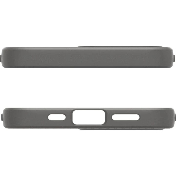 Spigen Liquid Air Hülle für iPhone 16E Marble Gray TPU mit Air Cushion