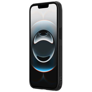 iPhone 16e Hülle Nillkin Frosted Shield Pro MagSafe Schwarz