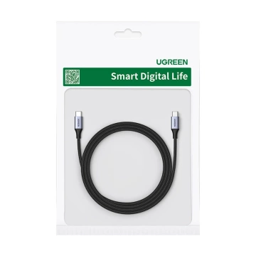 Kabel UGREEN Kabel USB Type C - USB Type C Power Delivery 240W 5A 2m grau (90440 US535)