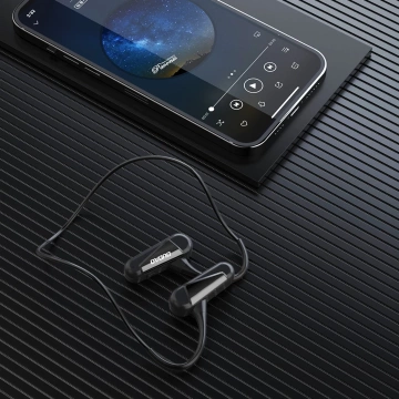 Dudao Wireless Air Conduction Bluetooth 5.0 Sportkopfhörer 230mAh Schwarz (U2XS)