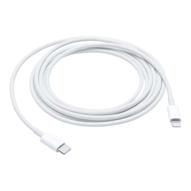 2x Kabel 100cm USB-C do Lightning PowerDelivery do Apple iPhone USB Data Charging Cable PD 20W Biały