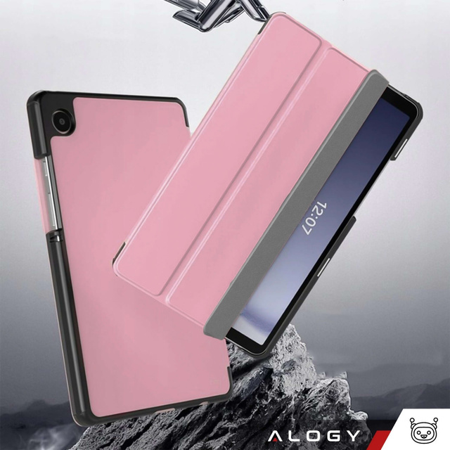 Etui do Samsung Galaxy Tab A11 (X130/X135) / A9 2023 8.7" (X110/X115) obudowa na tablet Case Alogy Book Cover Różowe