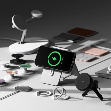 Etui Ringke Fusion Bold Magnetic Magsafe für iPhone 16 Pro Max Schwarz